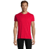 REGENT Miesten T paita 150g REGENT FIT, punainen liikelahja logopainatuksella