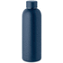 Teräksinen juomapullo 500 ml ATHENA, tumma-laivasto-sininen liikelahja logopainatuksella