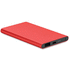 Varavirtalähde 4000 mAh POWERFLAT C, punainen liikelahja logopainatuksella