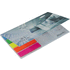 BIC® 75 mm x 75 mm Adhesive Notepad ja  Flag Booklet -liimalappulehtiö liikelahja logopainatuksella