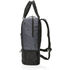 3-in-1 kylmälaukku, reppu ja tote-laukku, harmaa, musta lisäkuva 6