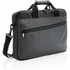 900D-laptoplaukku - PVC-vapaa, musta liikelahja logopainatuksella