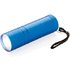 COB-taskulamppu, sininen liikelahja logopainatuksella