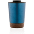 Kahvimuki korkkipohjalla, sininen lisäkuva 1