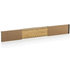 Timberson ekstrapaksu 30cm kaksipuolinen bambuviivain, ruskea lisäkuva 8