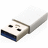 USB A / USB C adapterisetti liikelahja logopainatuksella