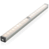 USB-uudelleenladattava liiketunnistin LED-valolla large, hopea liikelahja logopainatuksella