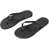 MAUPITI L / XL. ranta flip-flopit, musta liikelahja logopainatuksella