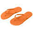 MAUPITI L / XL. ranta flip-flopit, oranssi liikelahja logopainatuksella