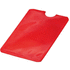 MEITNER. RFID-korttikotelo, punainen liikelahja logopainatuksella