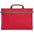 MILO. Asiakirjalaukku, punainen liikelahja logopainatuksella