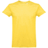 THC ANKARA. Miesten t-paita, keltainen liikelahja logopainatuksella