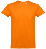 THC ANKARA. Miesten t-paita, oranssi liikelahja logopainatuksella