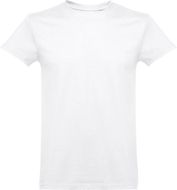 THC ANKARA. Miesten t-paita, valkoinen liikelahja logopainatuksella