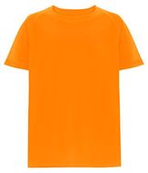 THC MOVE KIDS. Lasten T-paita, neon-oranssi liikelahja logopainatuksella