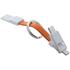Adapteri Hedul keyring USB charger cable, valkoinen, oranssi lisäkuva 2