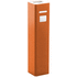 Akku Thazer USB power bank, valkoinen, oranssi liikelahja logopainatuksella