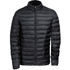 Anorakki Mitens RPET jacket, musta liikelahja logopainatuksella