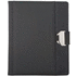 Asiakirjasalkku Hike Tablet iPad® document folder, musta liikelahja logopainatuksella