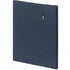 Asiakirjasalkku Neseby RPET document folder, tummansininen liikelahja logopainatuksella