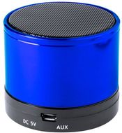 Audio Martins bluetooth speaker, sininen, musta liikelahja logopainatuksella