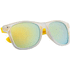 Aurinkolasit Harvey sunglasses, valkoinen, keltainen lisäkuva 1