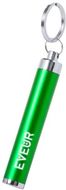 Avaimenperälamppu Bimox flashlight, vihreä liikelahja logopainatuksella