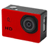 Digivideokamera Komir sports camera, punainen liikelahja logopainatuksella