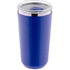 Eristetty muki Lungogo thermo mug, sininen liikelahja logopainatuksella