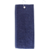 Golf-pyyhe Tarkyl golf towel, tummansininen liikelahja logopainatuksella
