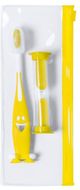 Hammasharja Fident toothbrush set, keltainen liikelahja logopainatuksella