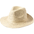 Hattu Randolf straw hat, luonnollinen liikelahja logopainatuksella