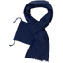 Huivi Betty organic cotton scarf, tummansininen liikelahja logopainatuksella