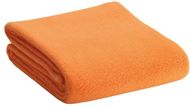 Huopa Menex blanket, oranssi liikelahja logopainatuksella