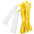 Hyppynaru Derix skipping rope, keltainen liikelahja logopainatuksella