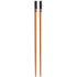 Japanilainen serviisi Nesty chopsticks, luonnollinen, musta liikelahja logopainatuksella