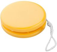 Jojo Milux yo-yo, keltainen liikelahja logopainatuksella