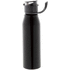 Juomapullo Cartex sport bottle, musta liikelahja logopainatuksella