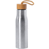 Juomapullo Dropun sport bottle, luonnollinen, hopea liikelahja logopainatuksella