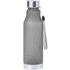 Juomapullo Fiodor RPET sport bottle, musta liikelahja logopainatuksella