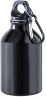 Juomapullo Henzo sport bottle, musta liikelahja logopainatuksella