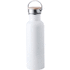 Juomapullo Tulman sport bottle, valkoinen liikelahja logopainatuksella