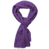 Kaulahuivi Ribban scarf, violetti liikelahja logopainatuksella