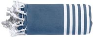 Kietaisuhame Vedant beach towel, tummansininen liikelahja logopainatuksella