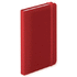 Kirjasin Ciluxlin notebook, punainen liikelahja logopainatuksella