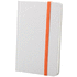 Kirjasin Yakis notebook, valkoinen, oranssi liikelahja logopainatuksella