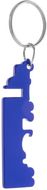 Korkinavaaja Peterby bottle opener keyring, sininen liikelahja logopainatuksella
