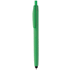 Kuulakynä Leopard Touch touch ballpoint pen, vihreä liikelahja logopainatuksella