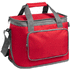 Kylmäkotelo Kardil cooler bag, harmaa, punainen liikelahja logopainatuksella