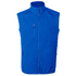 Liivi Jandro RPET softshell vest, sininen liikelahja logopainatuksella